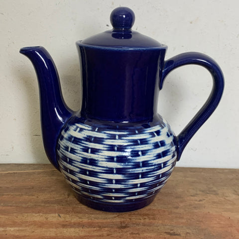Vintage feuerfeste Kaffeekanne