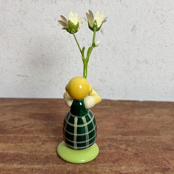 Blumenkind Mädchen mit weißer  Blume von Weha