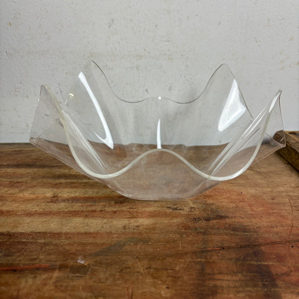 Vintage Acrylglas Schale