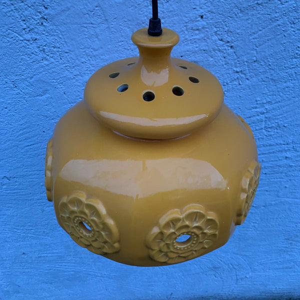 Vintage Keramik Deckenlampe