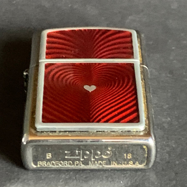 Zippo Feuerzeug Red 3D Heart