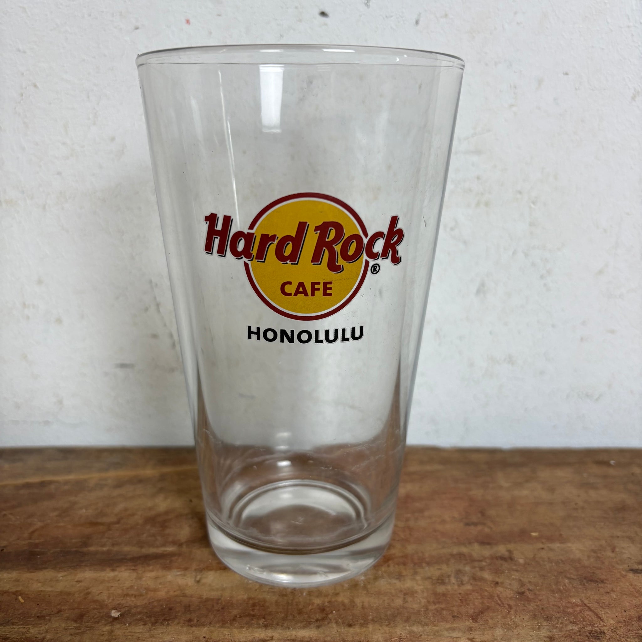 Original Hard Rock Café Glas Honolulu Hawaii