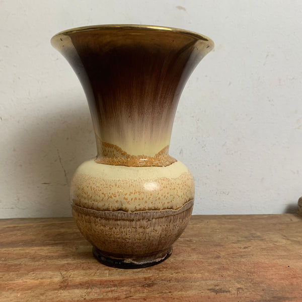 Vintage Keramik Vase von Überlacker 228-18