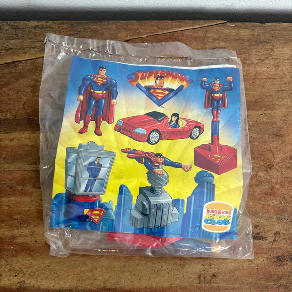 DC Comics Superman Figur von Burger King Kids Club Toys OVP