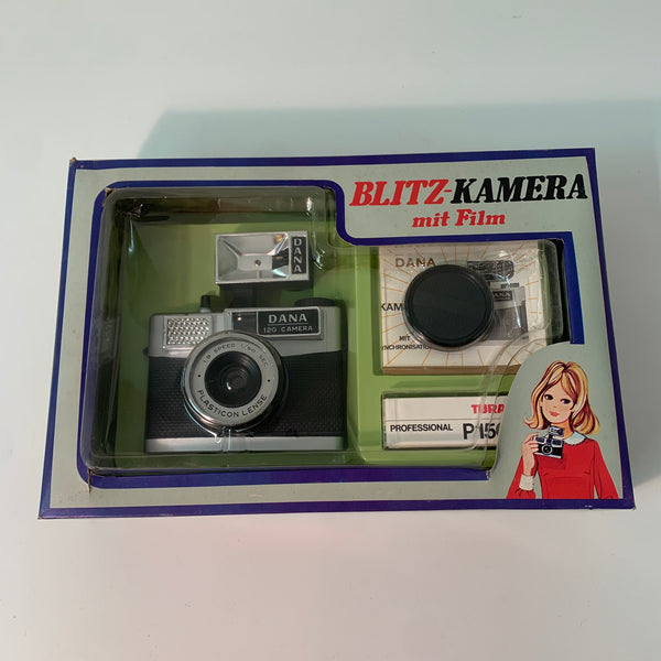 Vintage Blitz Kamera Dana mit Film von Tura OVP