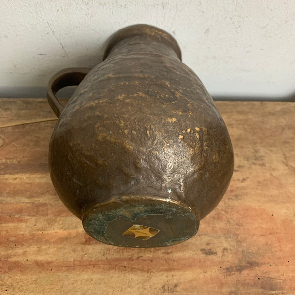 Vintage Design Vase Krug aus Bronze von Horst Dalbeck