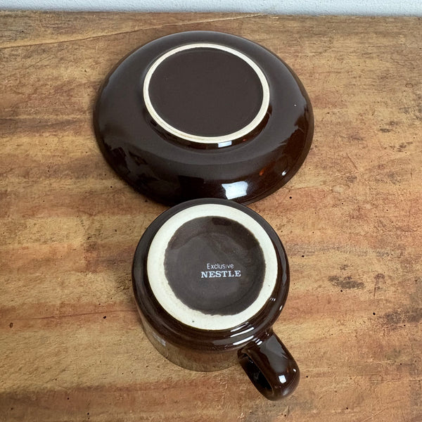 Vintage Presso Presso Espresso Tasse von Nestle