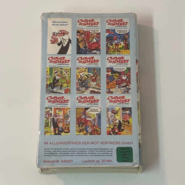 VHS Video Kassette Clever & Smart In geheimer Mission