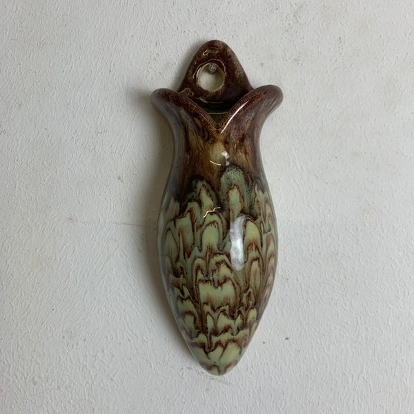 Mid Century Keramik Wand Vase