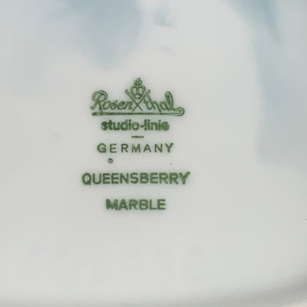 Vintage Porzellan Vase Marble Queensberry von Rosenthal