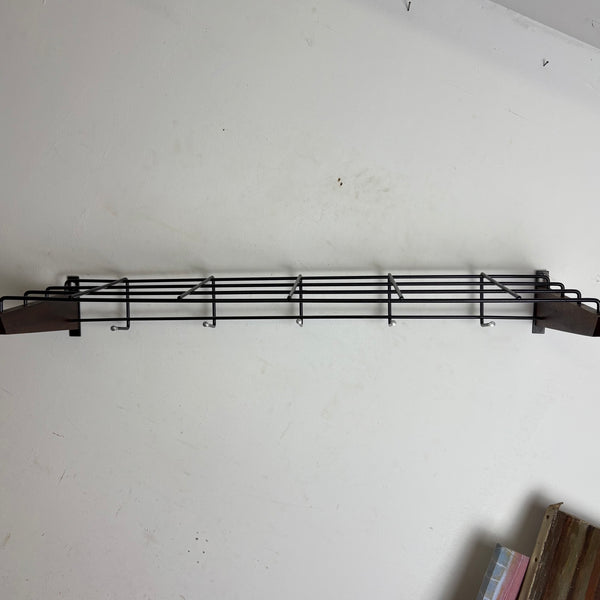 Skandinavische Mid Century Garderobe aus Teakholz