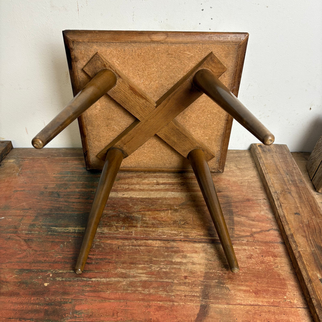 Mid Century Blumenbank Nierentisch mit Fliesen – Trödelfuchs Vintage Shop