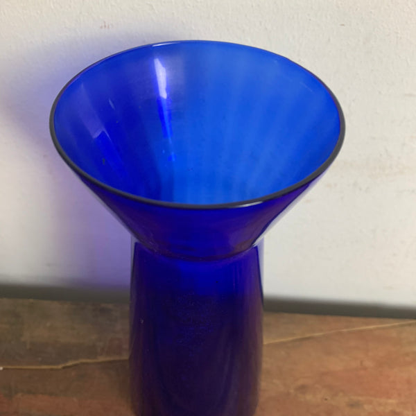 Art Deco Hyazinthen Vase von Fyens Glashütte