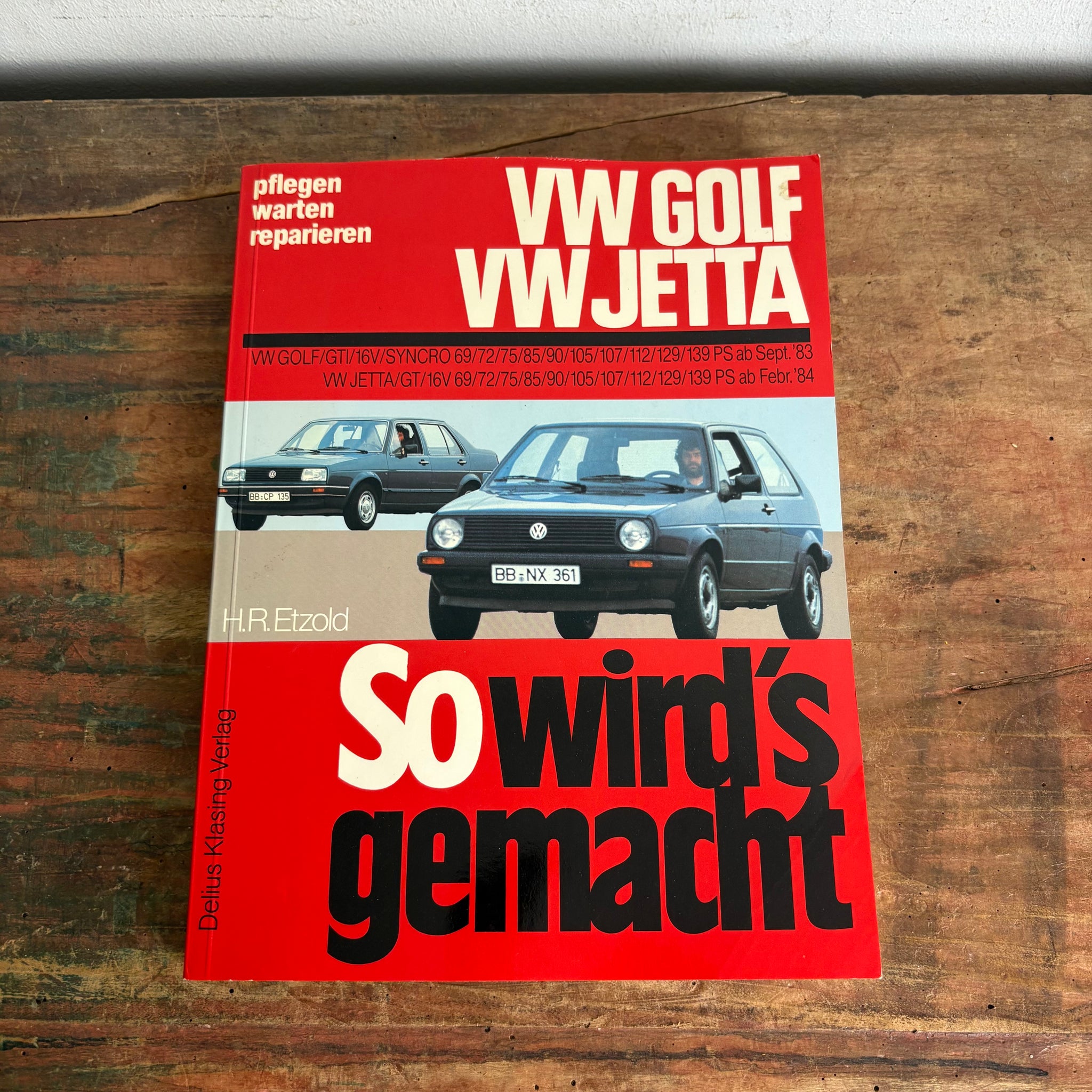Buch VW GOLF VW JETTA So wird's gemacht