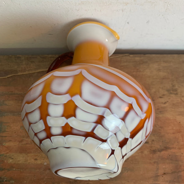 Opaline Florence Vase Vetreria Barieri