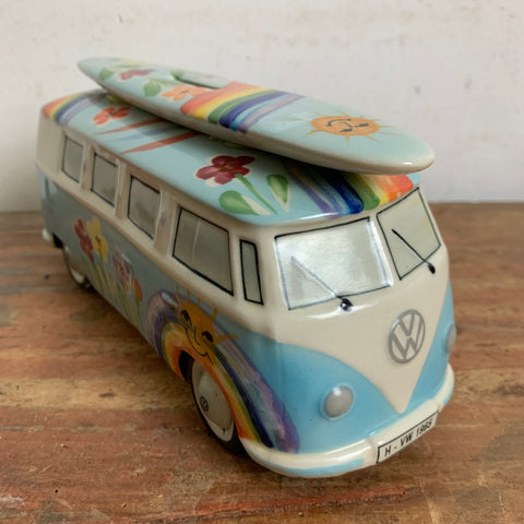 Flower Power Surf VW Bus T1 als Spardose