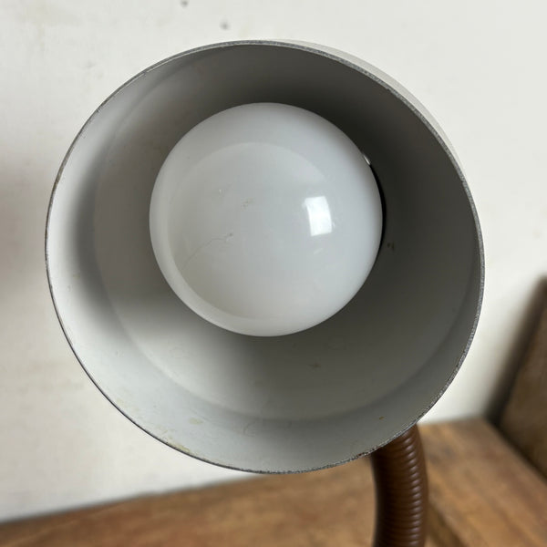 Vintage Schwanenhals Lampe