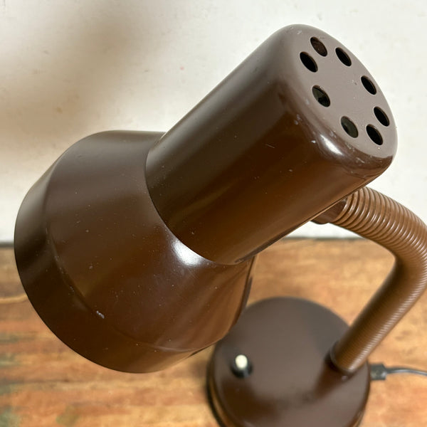 Vintage Schwanenhals Lampe