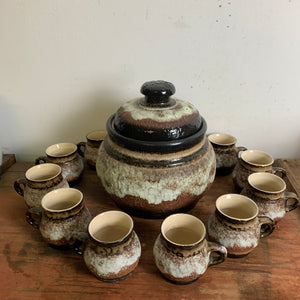 Keramik Bowle Service Dümler und Breiden 317
