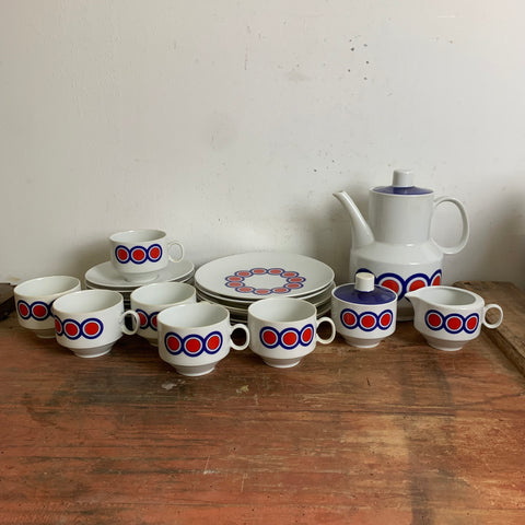 Vintage Kaffee Service von Winterling