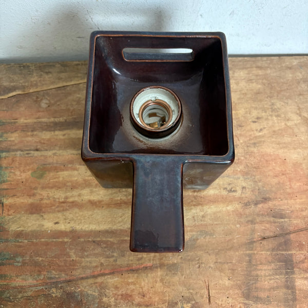 Vintage Keramik Wand Lampen von Traudl Brunnquell für Pan Leuchten