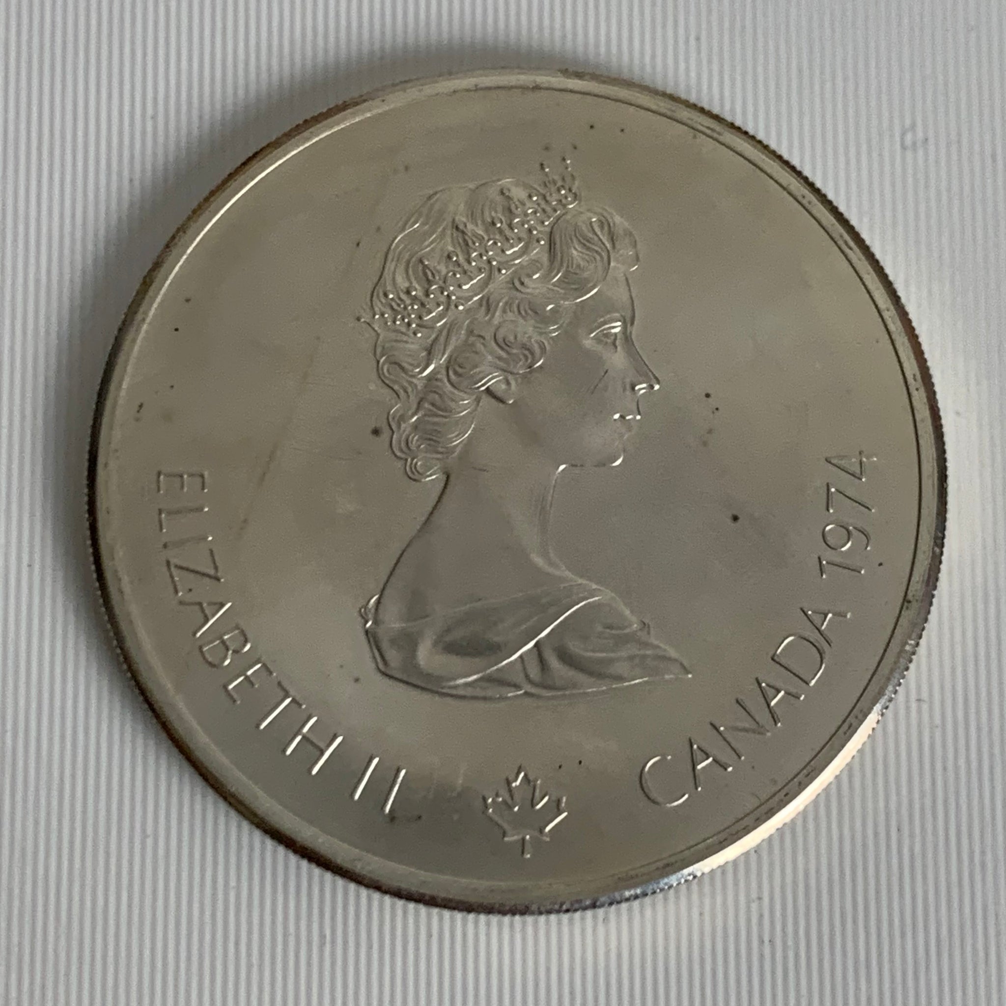 10 Silber Dollar Kanada Olympische Spiele Montreal 1976