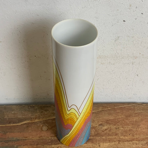 Vintage Porzellanvase von Rosamunde Nairac für Rosenthal