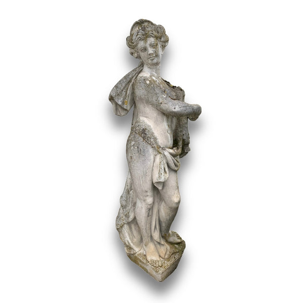 Vintage Italienische Gartenstatue