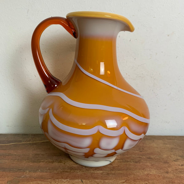 Opaline Florence Vase Vetreria Barieri