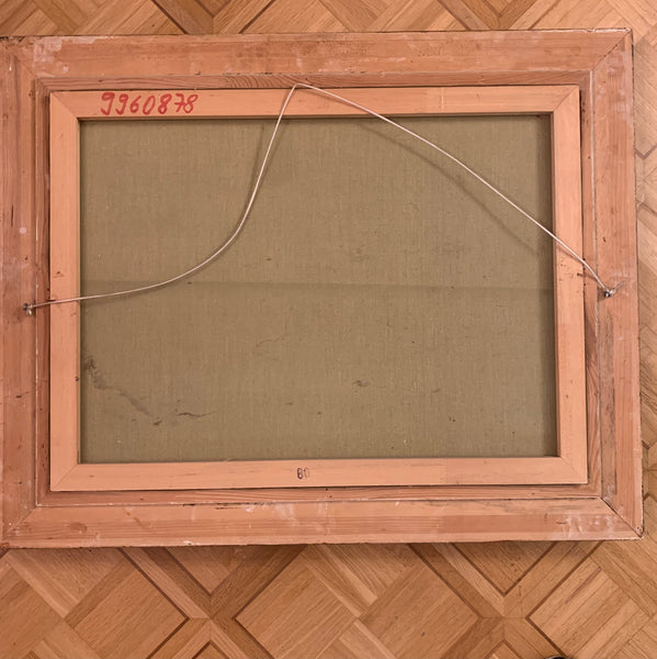 Ölgemälde Fahrtunier von Heinrich Faust