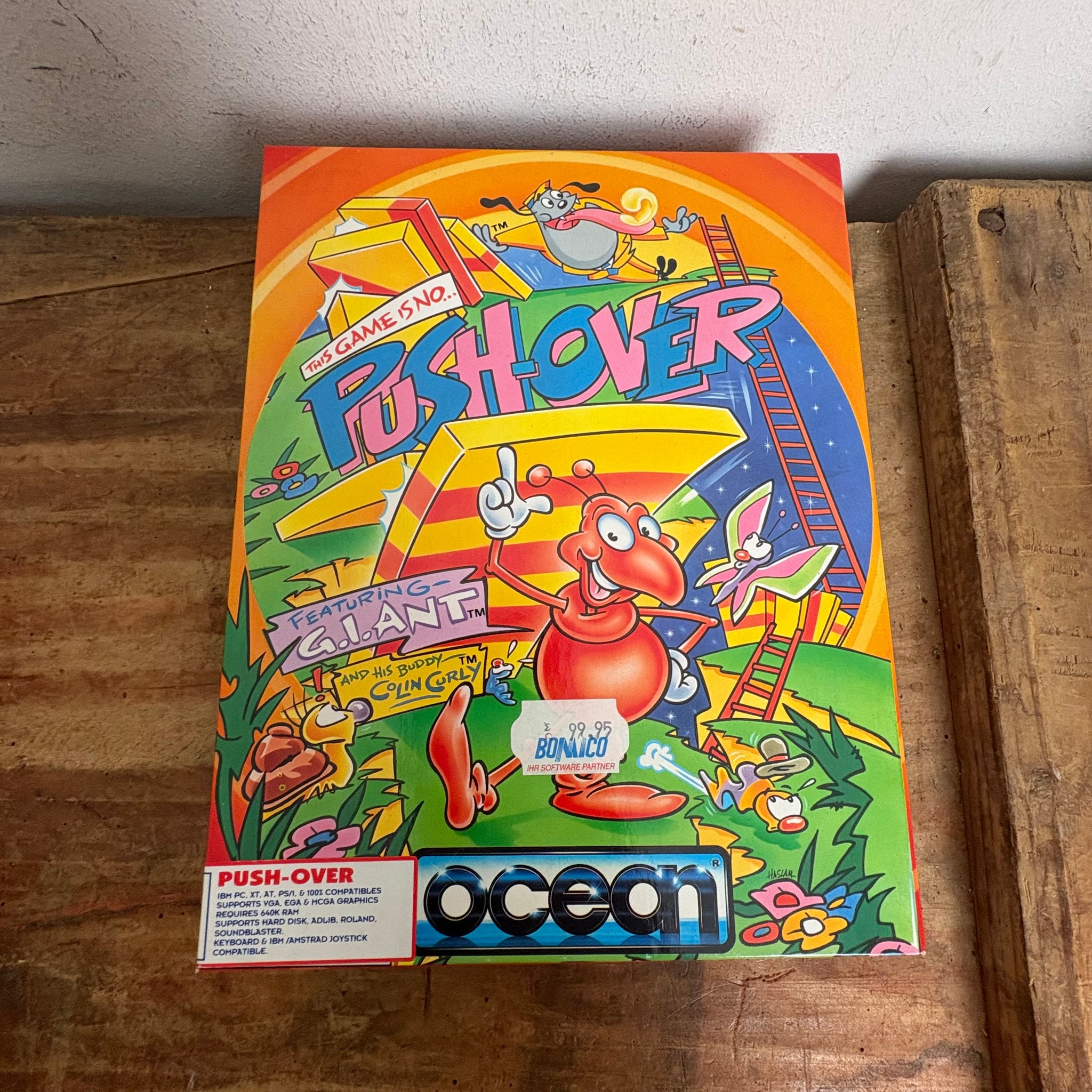 Computerspiels Pushover Ocean Big Box
