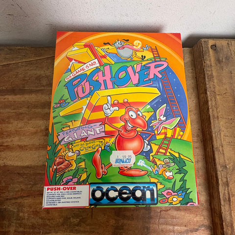 Computerspiels Pushover Ocean Big Box