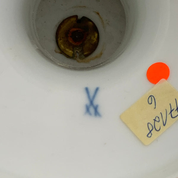 Schlangenhenkel Vase von Ernst August Leuteritz für Meissen
