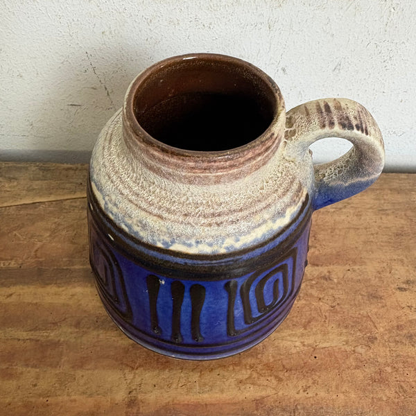 Vintage Keramik Fat Lava Vase von Heinz Siery für Carstens Tönnieshof 1585-13