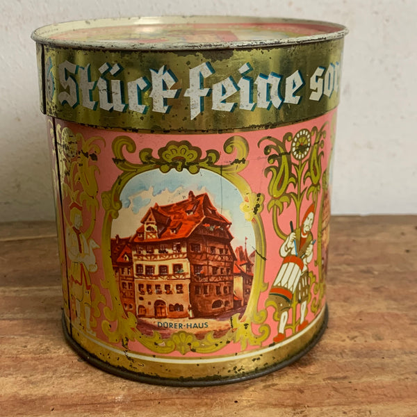 Vintage Blechdose Feine Nürnberger Lebkuchen