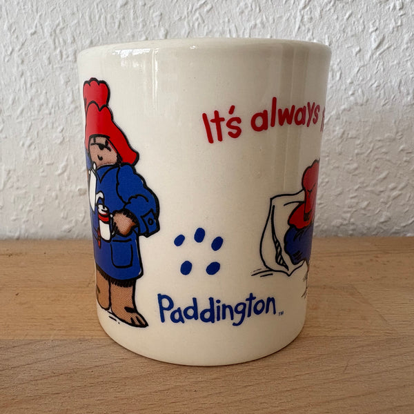 Vintage Paddington Bär Tasse Motiv It‘s always time for Coffee von Staffordshire