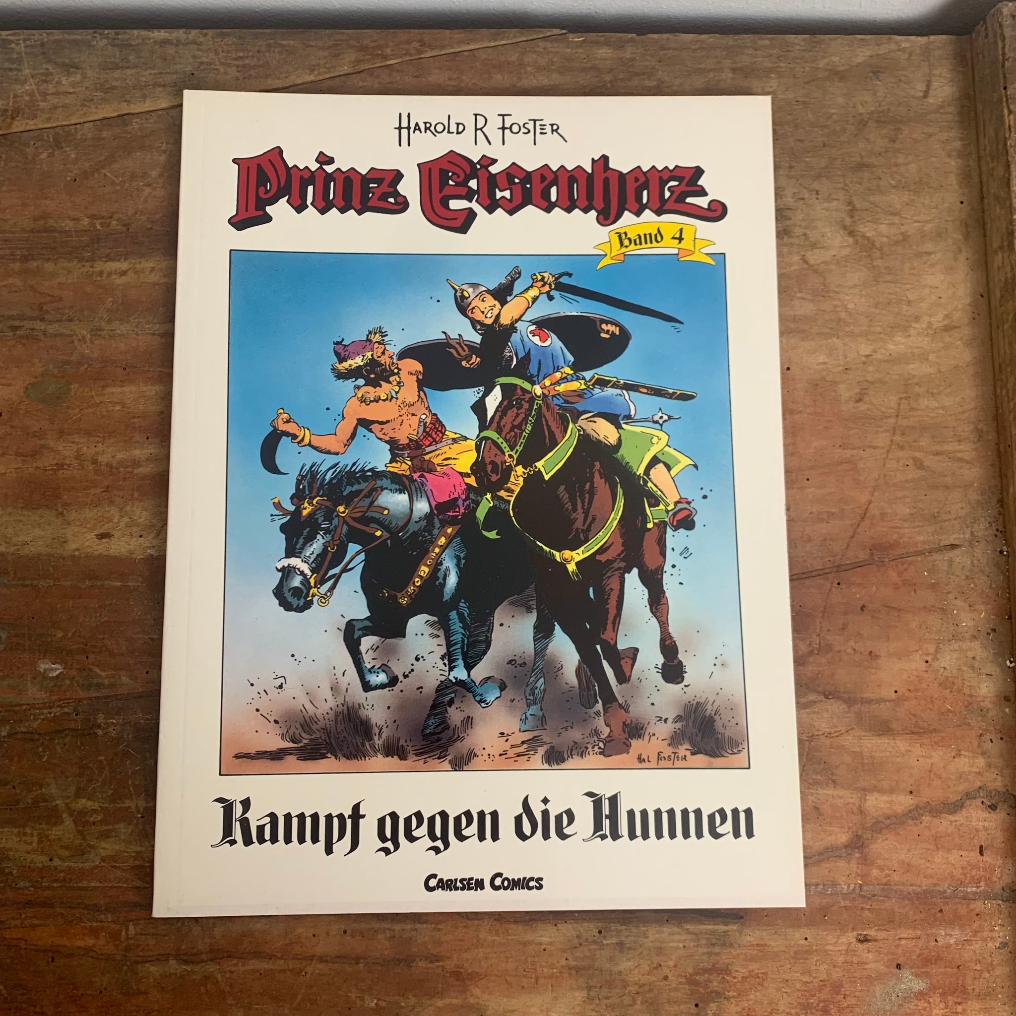Comic Prinz Eisenherz Band 4 Kampf gegen die Hunnen
