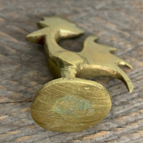 Bronze Hahn von Walter Bosse für Werkstätten Hagenauer Wien