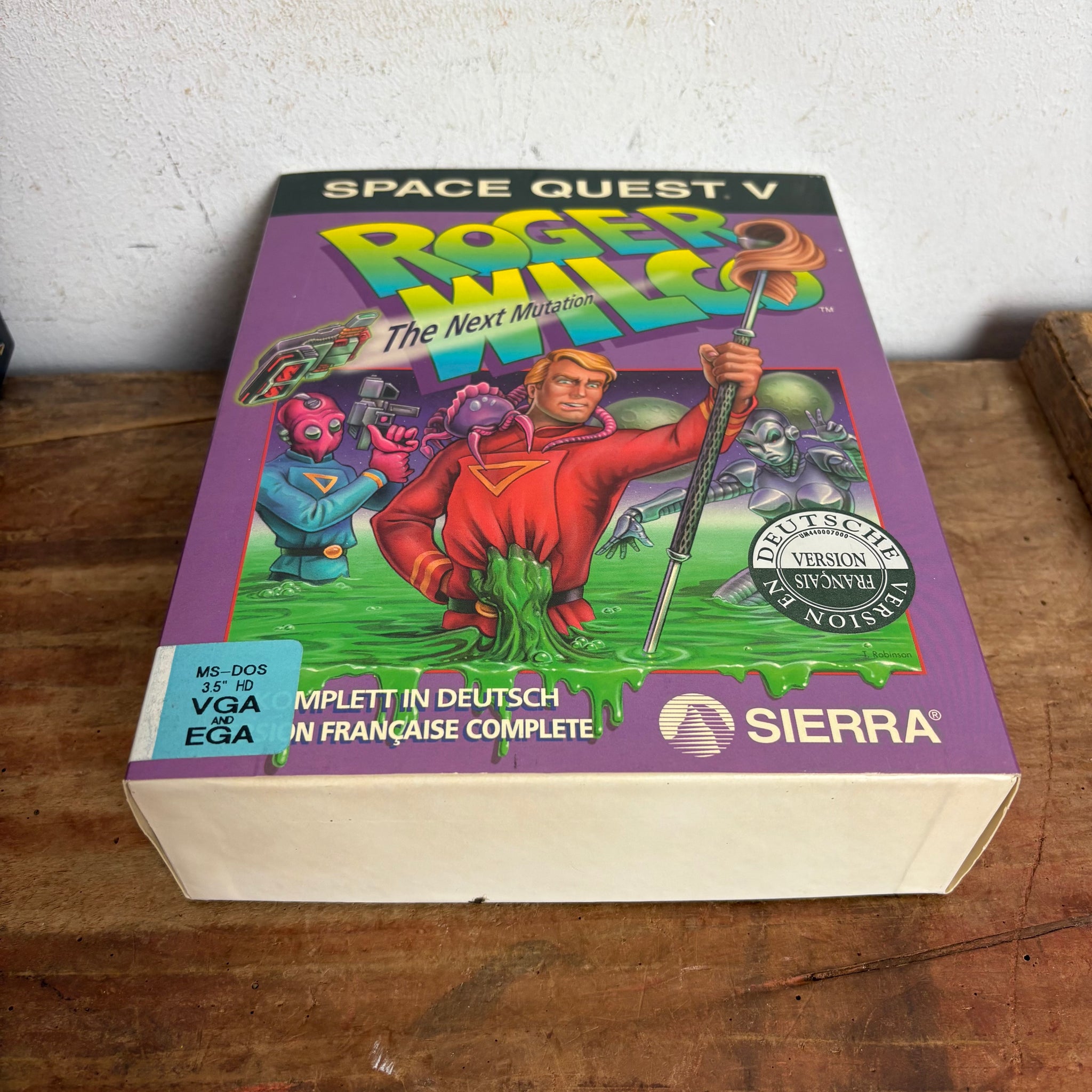 Computerspiel Space Quest V Roger Wilco The Next Mutation Sierra PC 3,5 Big Box