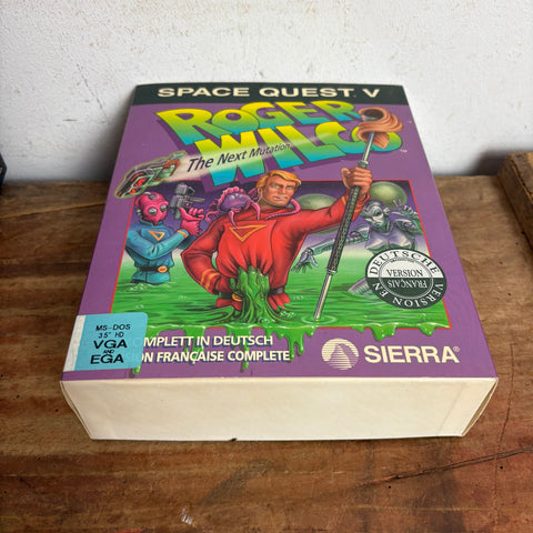 Computerspiel Space Quest V Roger Wilco The Next Mutation Sierra PC 3,5 Big Box