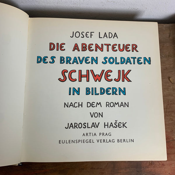 Buch in Bildern Die Abenteuer des braven Soldaten Schwejk