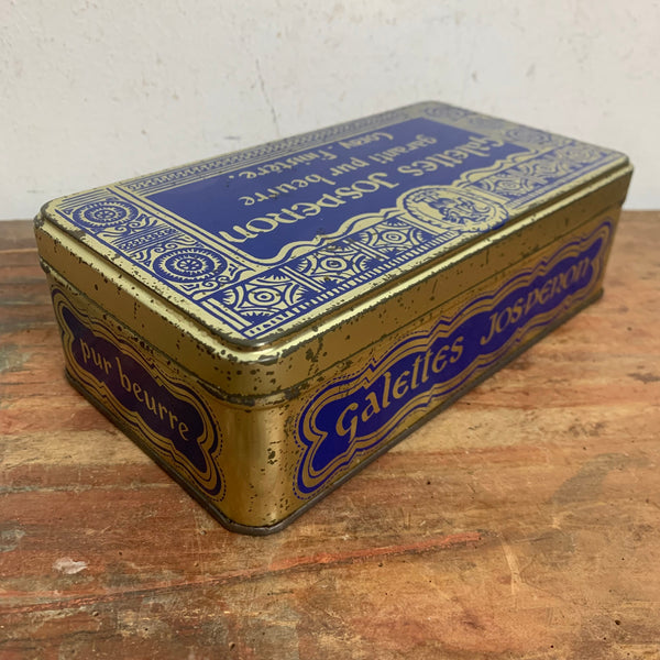 Vintage Blechdose Galettes Jos Peron