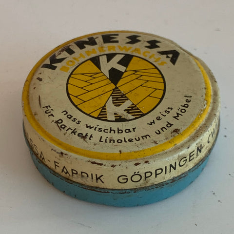 Vintage Blechdose Kinessa Bohnerwachs