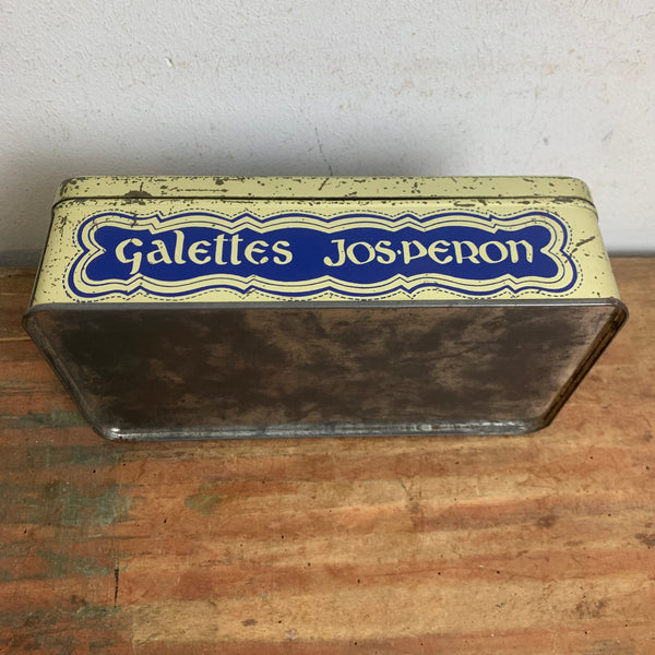 Vintage Blechdose Galettes Jos Peron