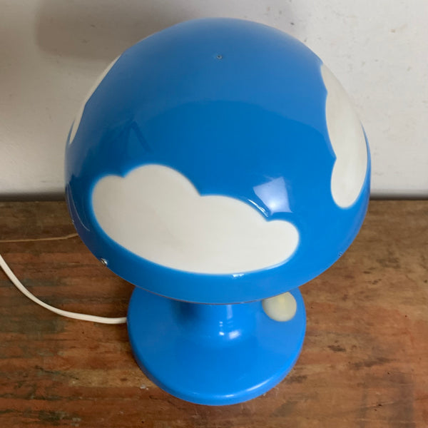 Vintage Wolke Lampe Skojig von Henrik Preutz für Ikea in blau