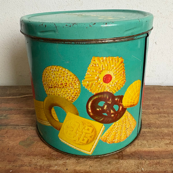 Blechdose Bahlsen Express Keks-und Waffelmischung