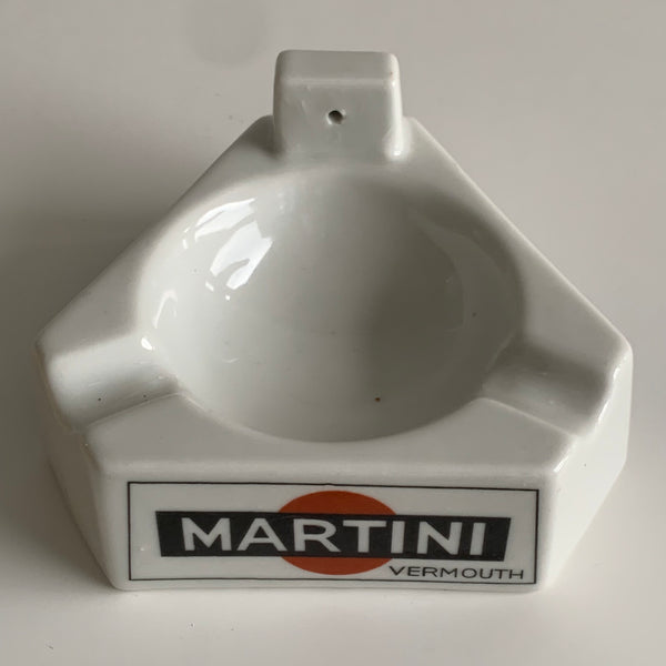 Vintage Martini, Martini Rossi, Martini Dry Aschenbecher