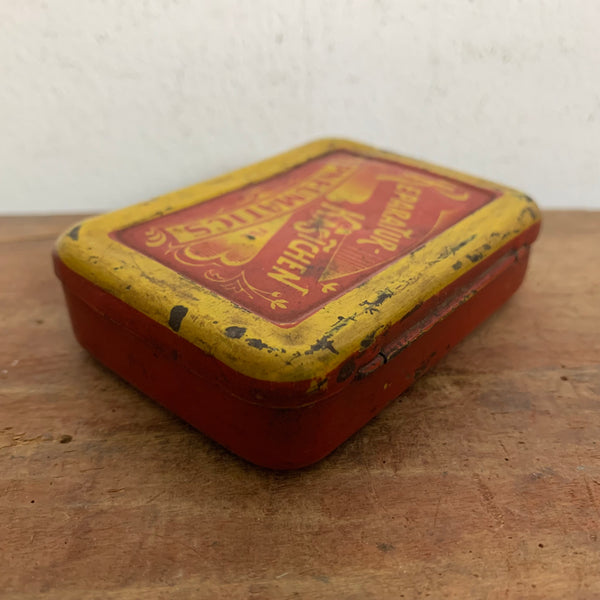 Vintage Blechdose Reparatur Kästchen für Pneumatics
