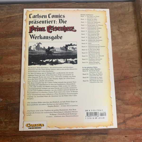 Comic Prinz Eisenherz Band 16 Aletas Kriegslist