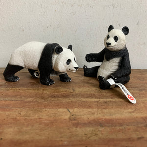 Konvolut 2 Tiere Schleich Pandabär 14772 Pandabär 14733